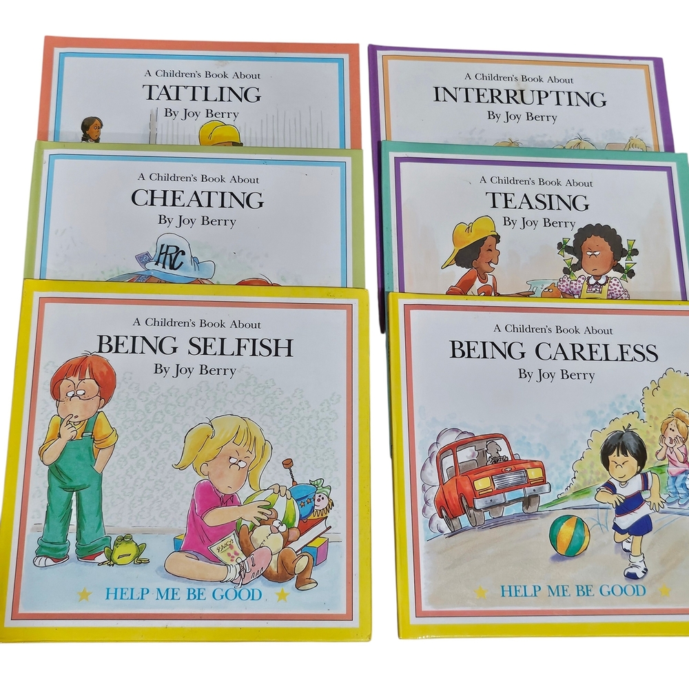 Help Me Be Good Joy Berry Set Of 6 Vintage Books 1980s